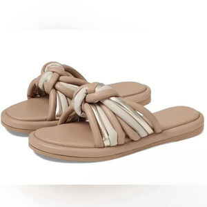 NEW Seychelles Simply the Best Sandal Slides in Sand Multi Sz 8.5